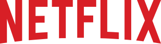 Logo for the Netflix service.
