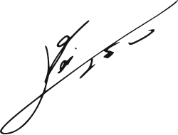 Lionel Messi signature
