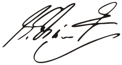 Michael Schumacher signature