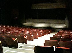 A picture of a Theatre, a place to showcase performances to audience.