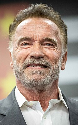 Headshot of Arnold Schwarzenegger