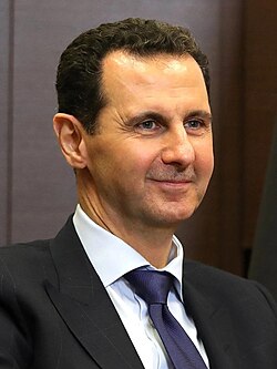 Head shot of Bashar al-Assad