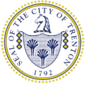 Official seal of Trenton, New Jersey